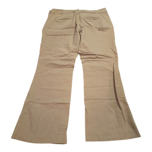 Lane Bryant Flare Wide Leg Stretch Khaki Pants Plus‎ Size 20 - Picture 3 of 9